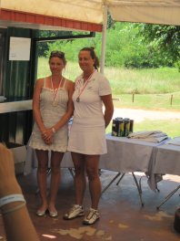 Tennis Damen Gold: Kristin Danielson, Silber: Barbara Bernocchi 